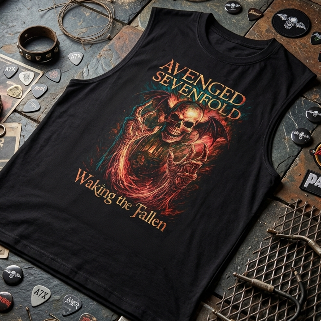 Esqueleto Manga Sisa Avenged Sevenfold Sevenfold walking the fallen