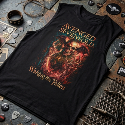 Esqueleto Manga Sisa Avenged Sevenfold Sevenfold walking the fallen