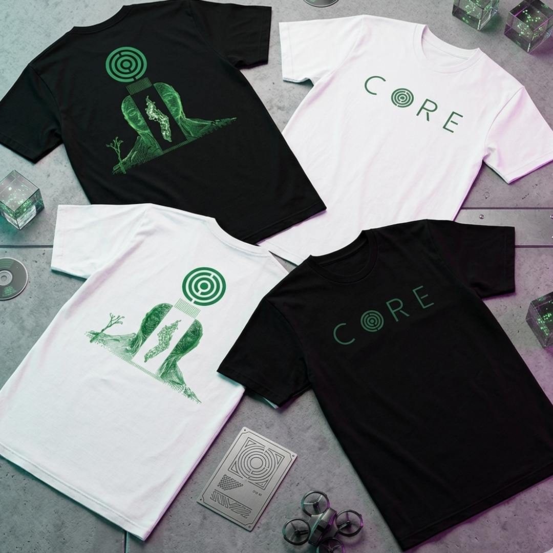 Camiseta Algodón Core Verde Art