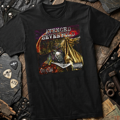Camiseta Algodon Avenged Sevenfold City Of Evil