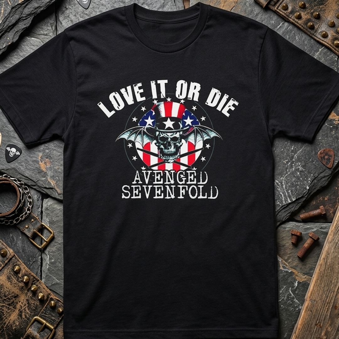 Camiseta Algodon Avenged Sevenfold Love it