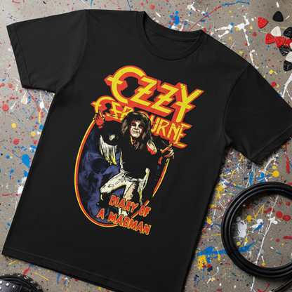 Camiseta Algodon Ozzy Osbourne Diary Of A Madman