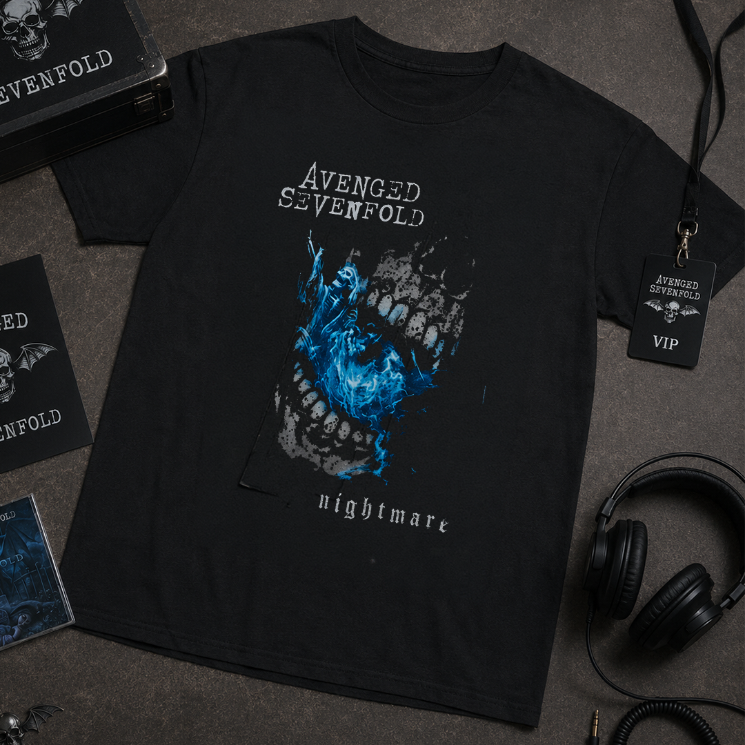 Camiseta Algodon Avenged Sevenfold Nightmare
