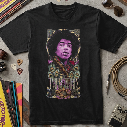 Camiseta Algodon Jimmy Hendrix Style Art