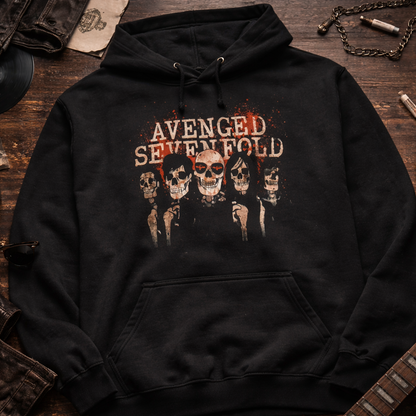 Buzo Capota Avenged Sevenfold Grupo Skull