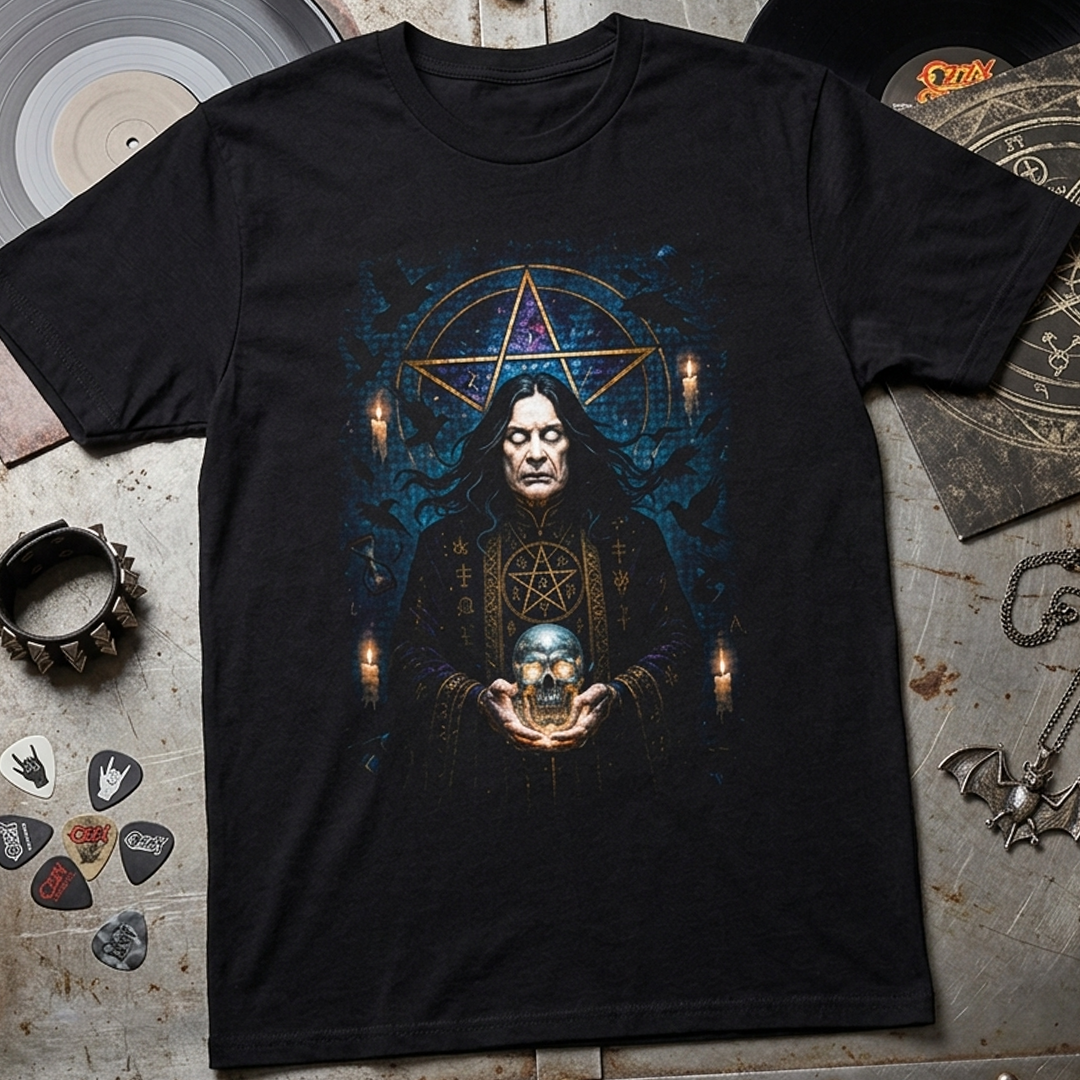 Camiseta Algodon Ozzy Osbourne Black Metal