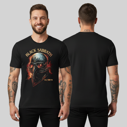Camiseta Algodon Black Sabbath Us Tour