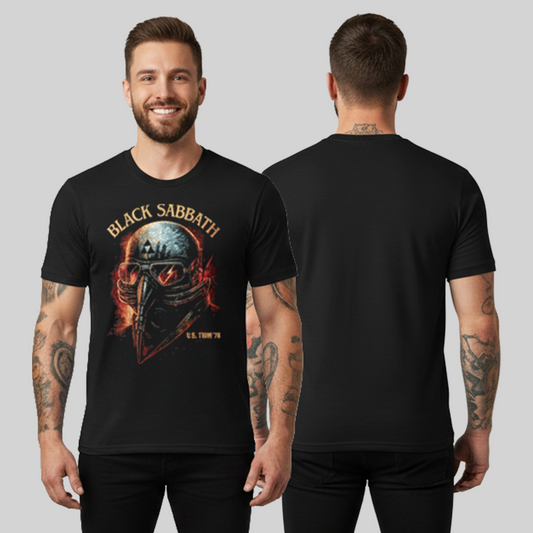 Camiseta Algodon Black Sabbath Us Tour