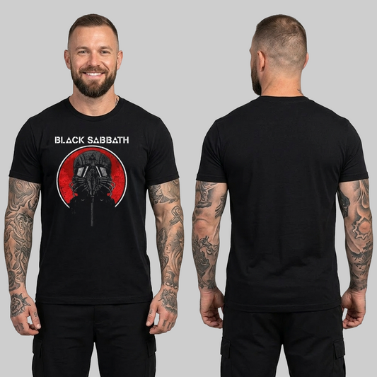 Camiseta Algodon Black Sabbath Face Style Art