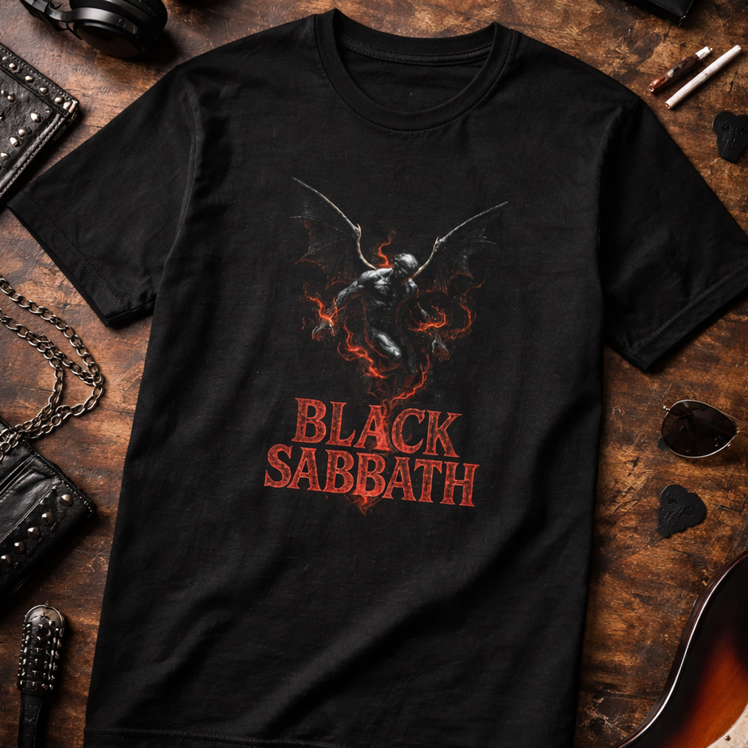 Camiseta Algodon Black Sabbath Band
