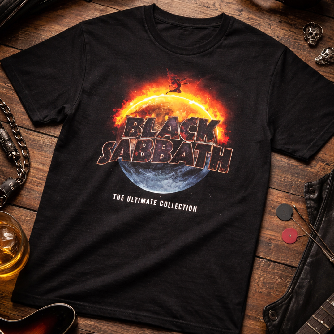 Camiseta Algodon Black Sabbath Ultimate Collection