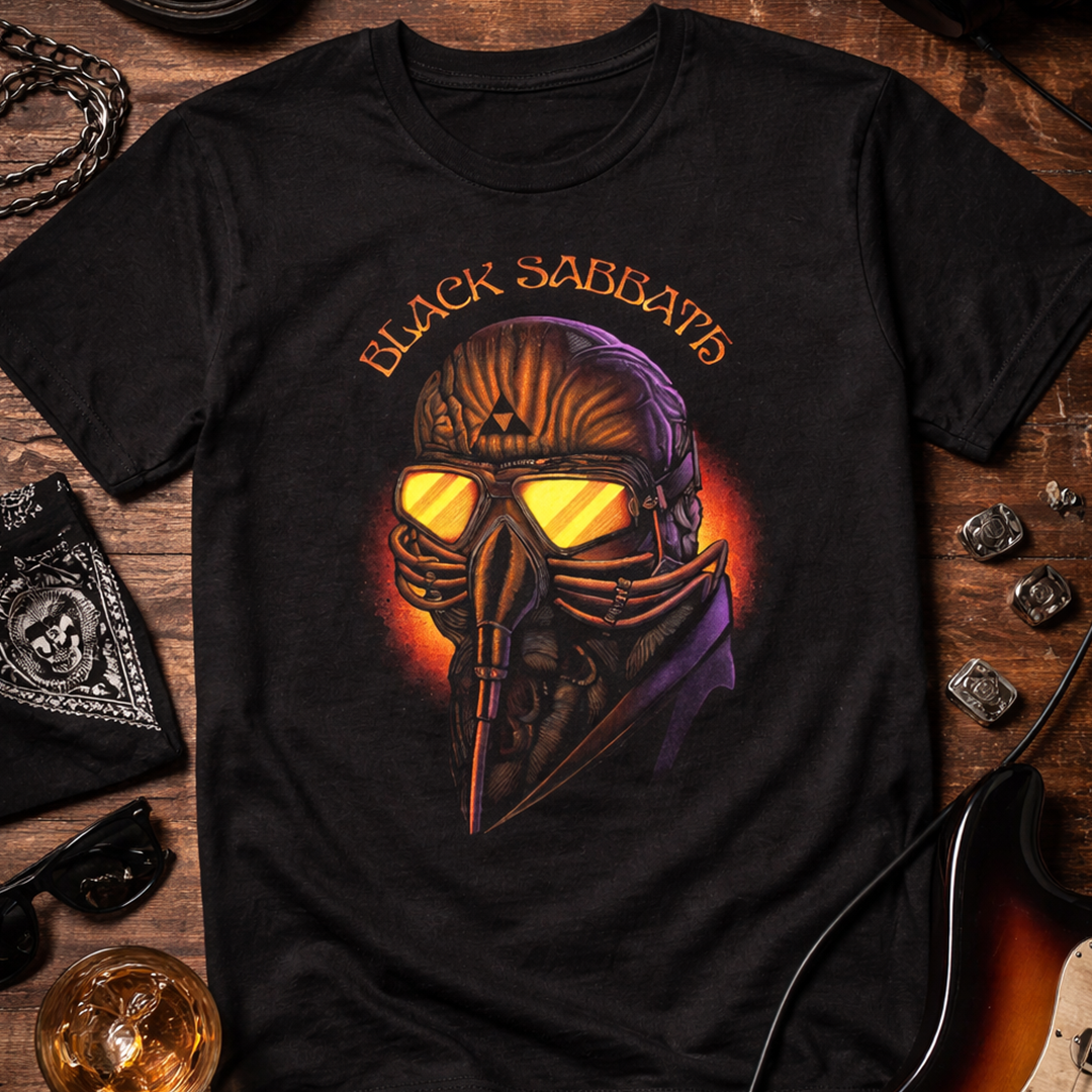 Camiseta Algodon Black Sabbath Style Art