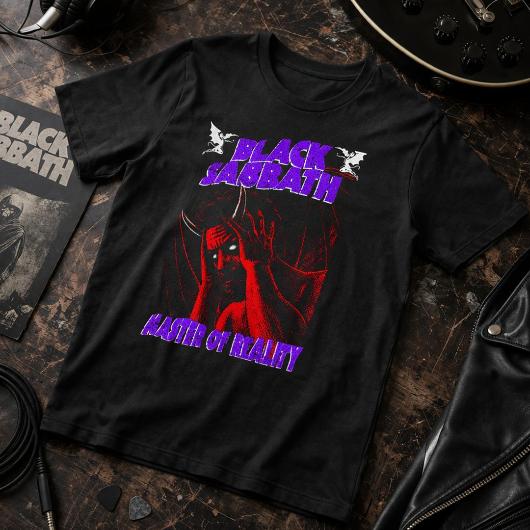 Camiseta Algodon Black Sabbath Master Of Reality