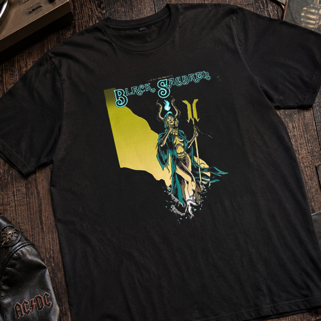 Camiseta Algodon Black Sabbath Live Nation Poster