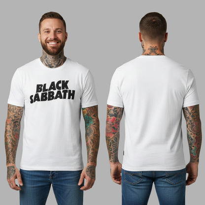 Camiseta Algodon Black Sabbath Rock band