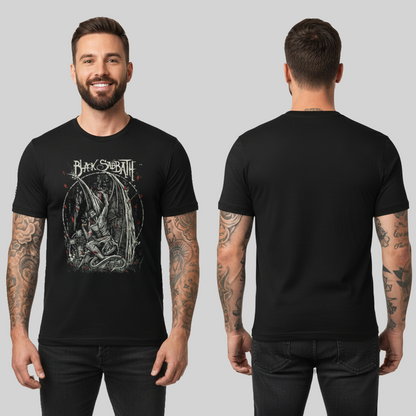 Camiseta Algodon Black Sabbath Demonio