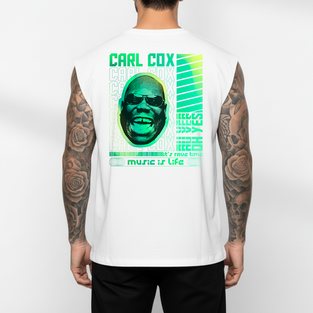 Esqueleto Manga Carl Cox Music Life Verde