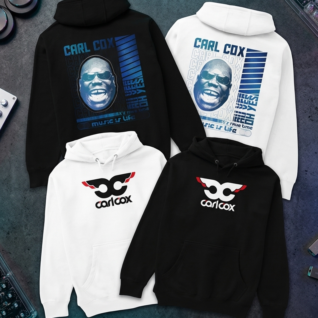 Buzo Capota Carl Cox Music Life Blue