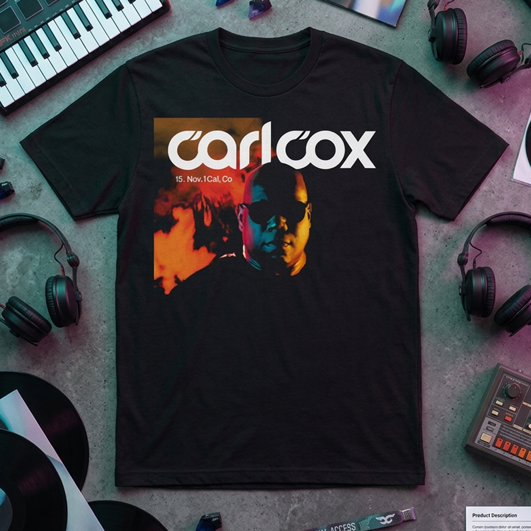 Camiseta algodón Carl Cox Cali