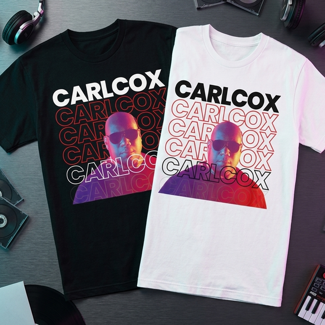 Camiseta Algodon Carl Cox Art 1