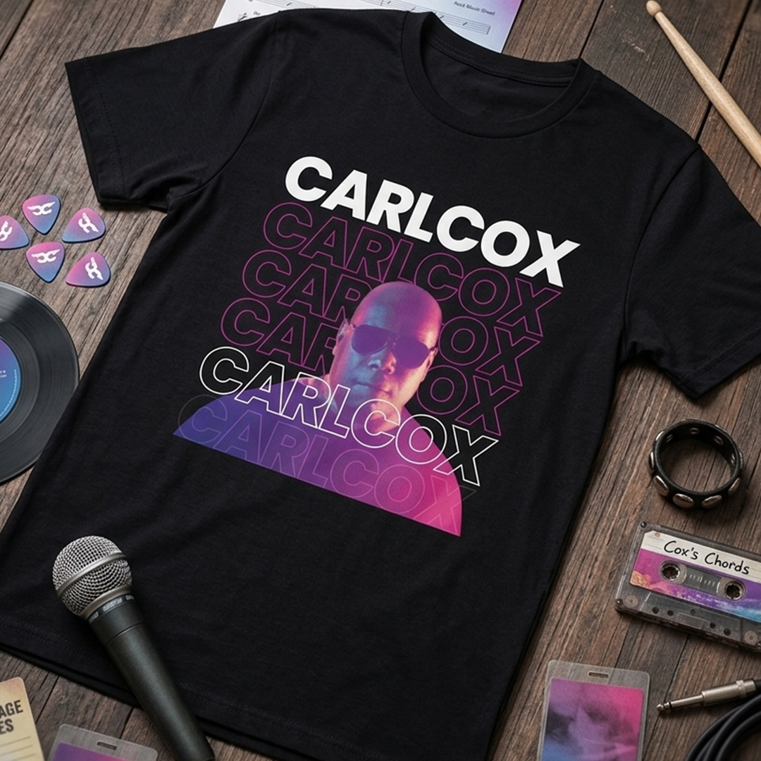 Camiseta Algodón Carl Cox Art 4