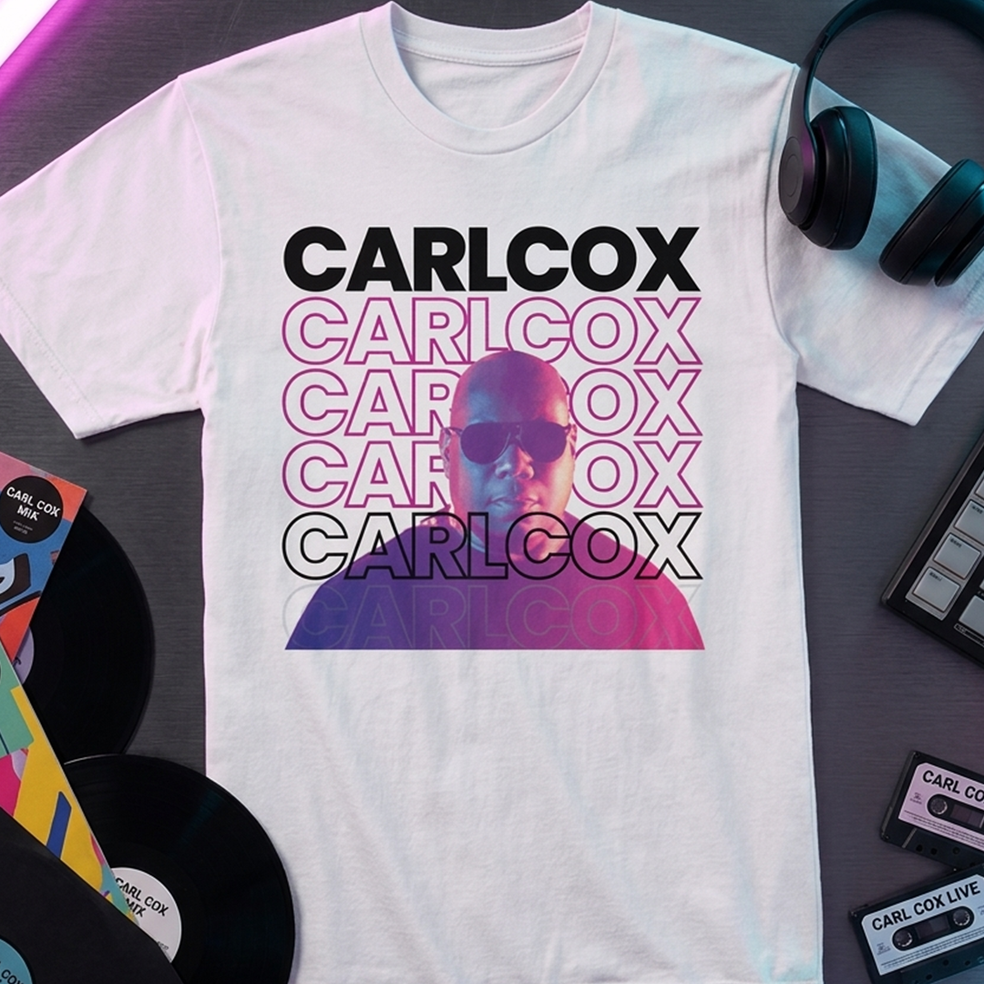 Camiseta Algodón Carl Cox Art 4