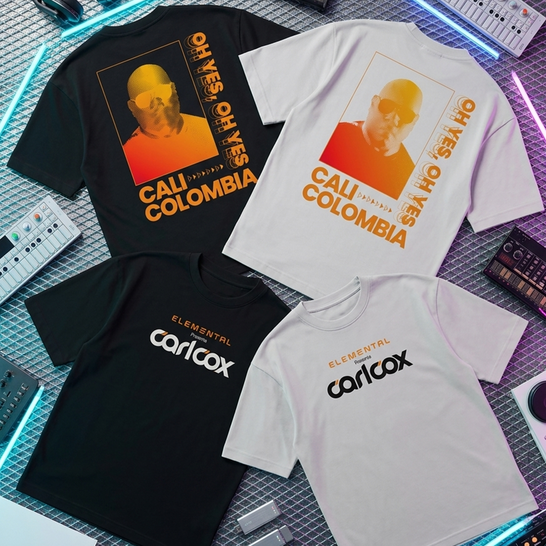 Camiseta Oversize Carl Cox Face 3
