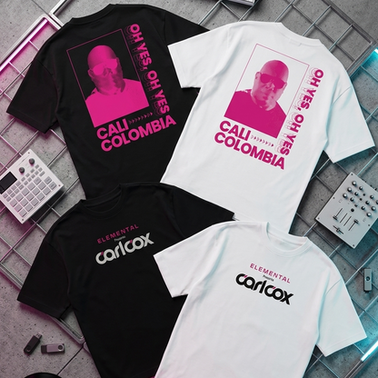 Camiseta Oversize Carl Cox Face 5