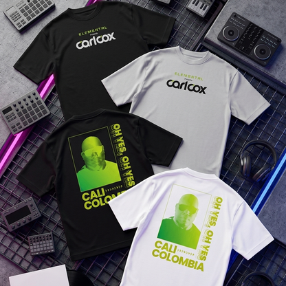 Camiseta Oversize Carl Cox Face 6