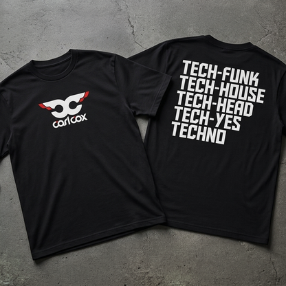 Camiseta Oversize Carl Cox Tech - Funk