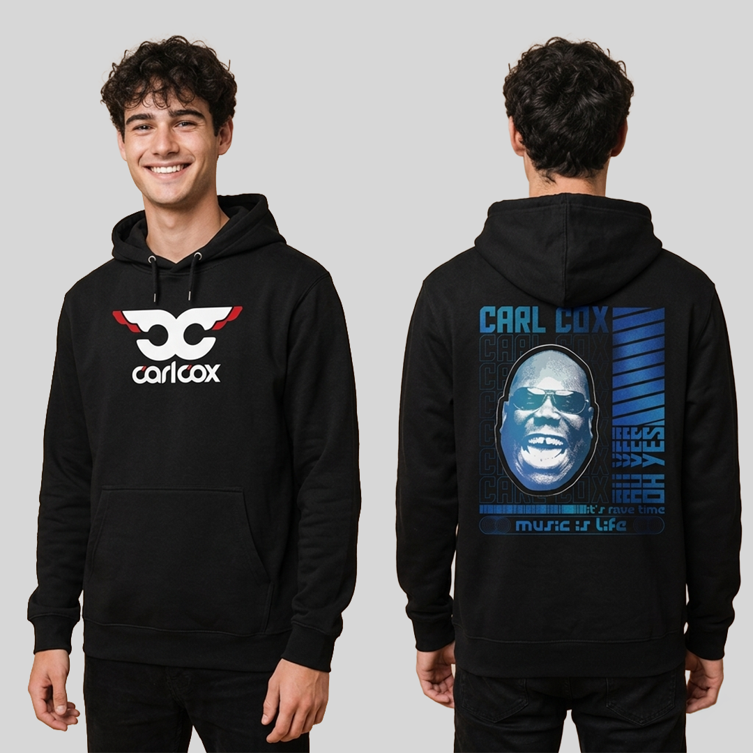 Buzo Capota Carl Cox Music Life Blue