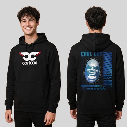 Buzo Capota Carl Cox Music Life Blue