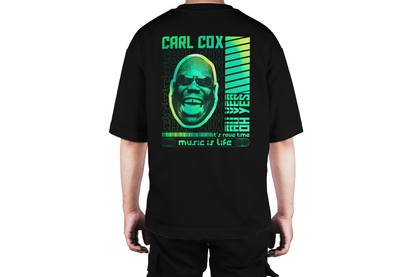Camiseta Oversize Carl Cox Music Life Verde