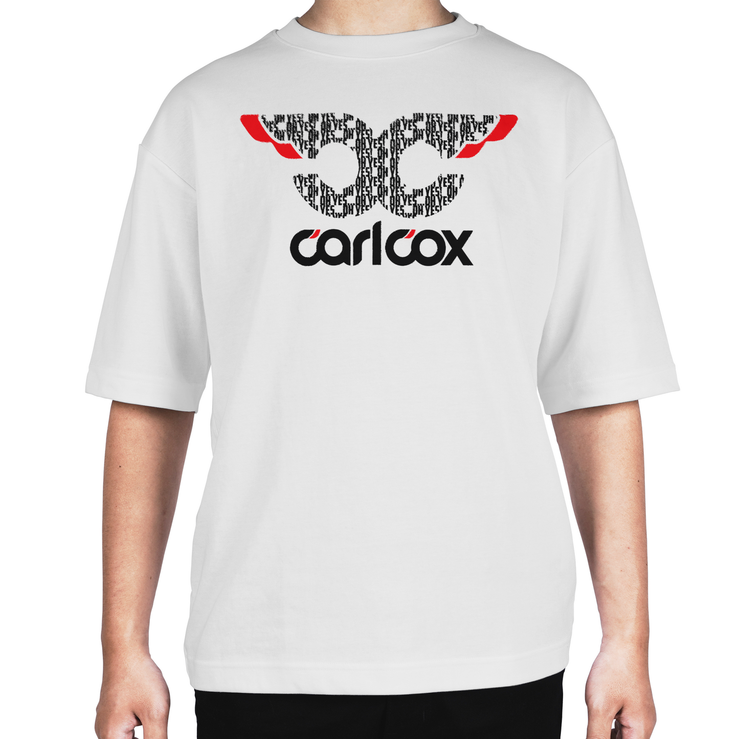 Camiseta Oversize Carl Cox Logo Oh yes!