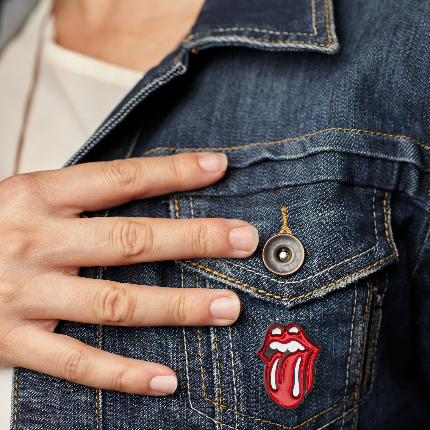 Pin Metálico Rock The rolling Stones
