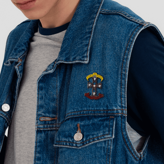Pin Metálico Rock Guns and Roses Art