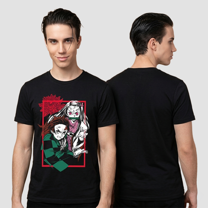 Camiseta Algodon Demon Slayer Bodies Poster