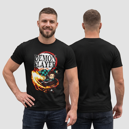 Camiseta Algodon Demon Slayer Art