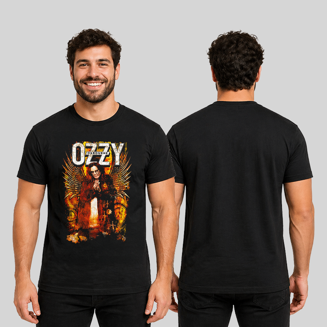 Camiseta Algodon Ozzy Osbourne Prince Of Darkness