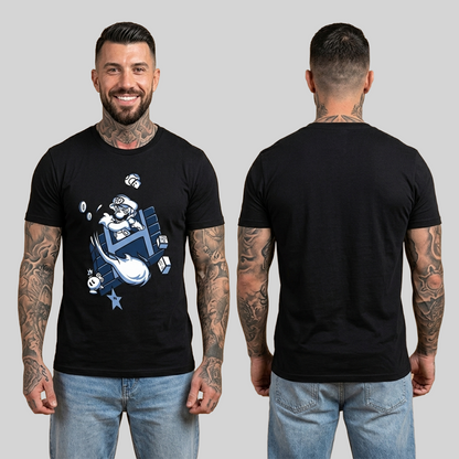 Camiseta Algodon Super Mario Poster