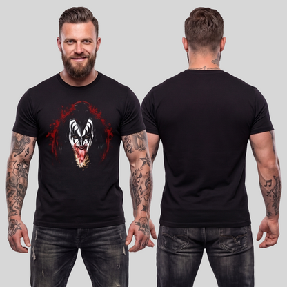 Camiseta Algodon Kiss Gene Simmons Face