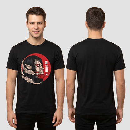 Camiseta Algodon Attack On Titan Poster