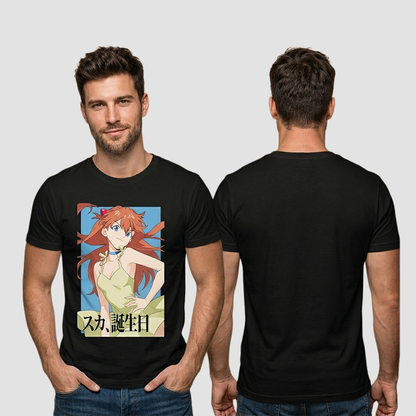 Camiseta Algodon Asuka Langley Poster