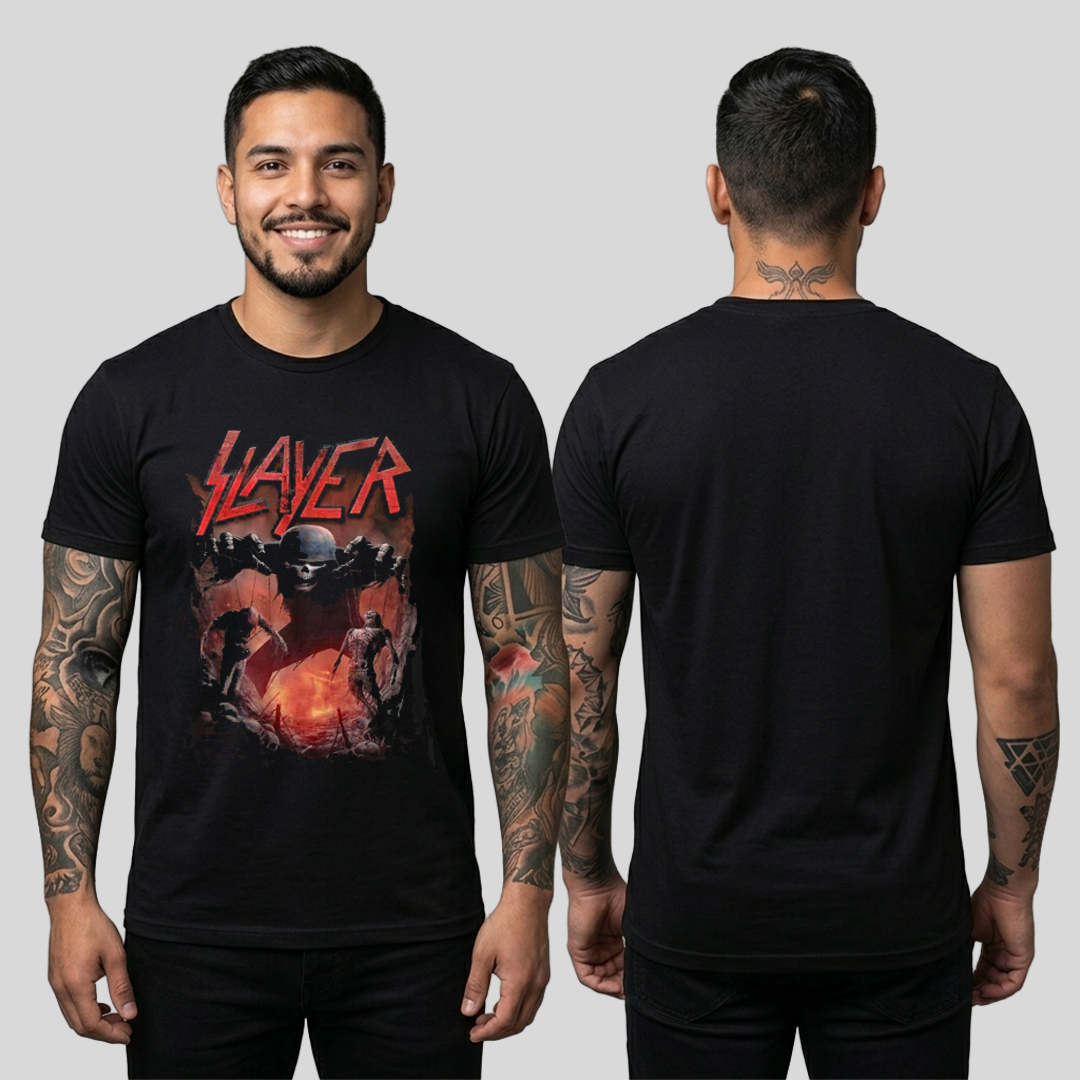 Camiseta Algodon Slayer Soldado Marioneta
