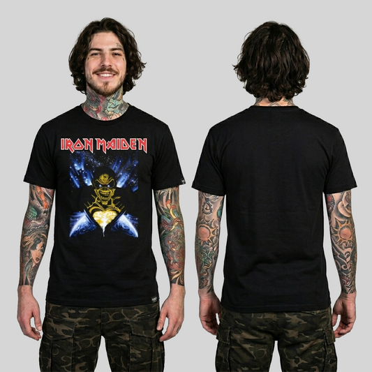 Camiseta Algodon Iron Maiden Poster Style