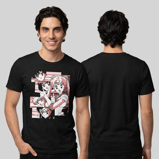 Camiseta Algodon Sailor Moon Style