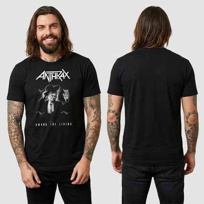 Camiseta Algodon Anthrax Among the living