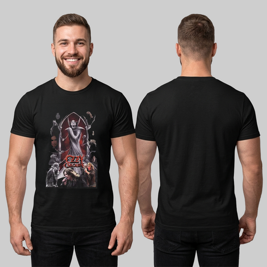 Camiseta Algodon Ozzy Osbourne Poster Style
