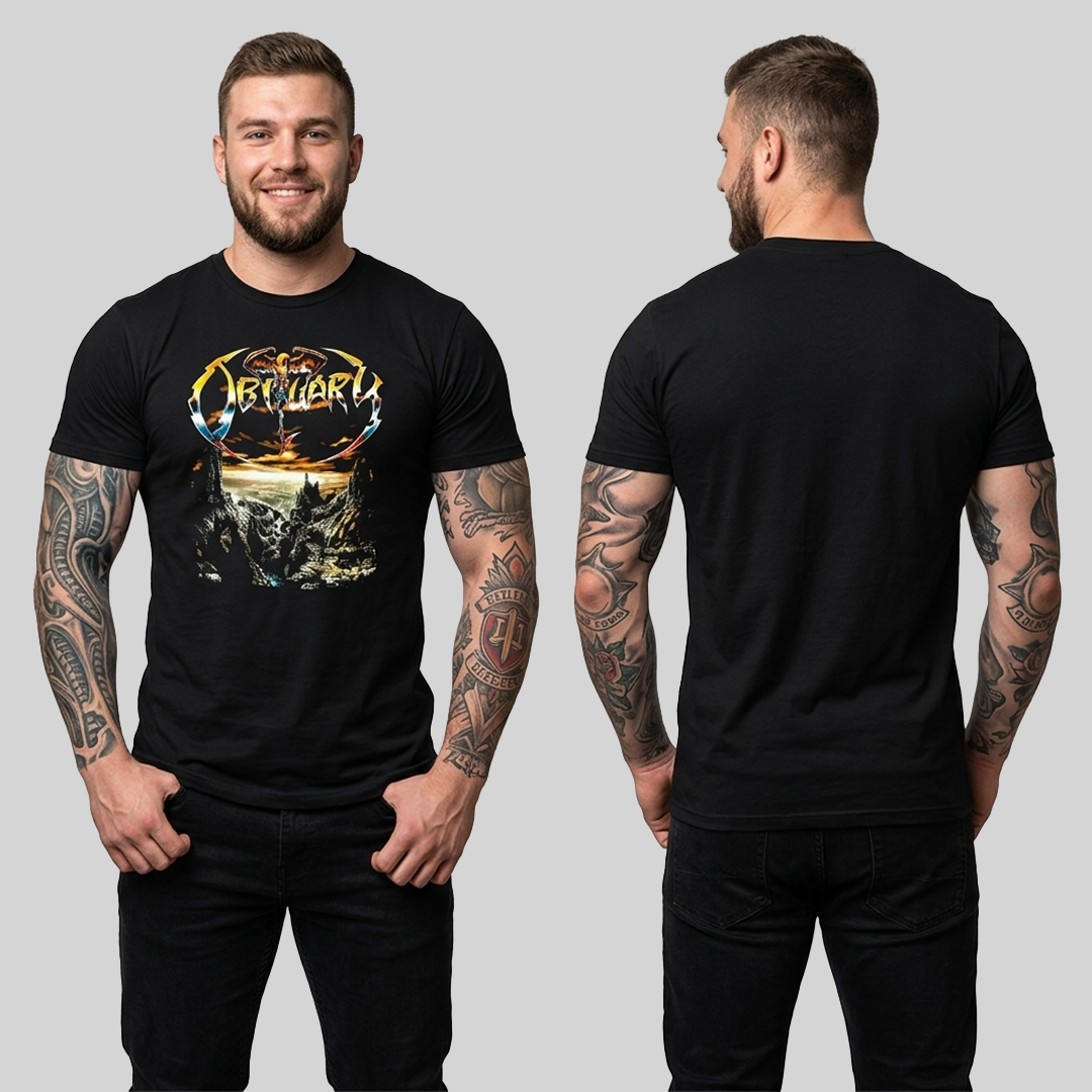 Camiseta Algodón Obituary The End Complete