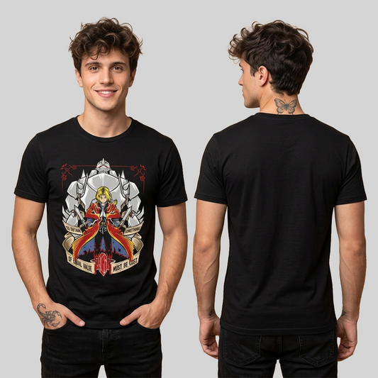 Camiseta Algodon Fullmetal Alchemist Poster